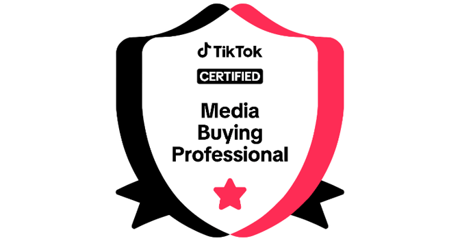TikTok Media Buying Professional Badge