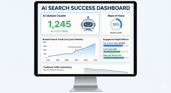 A AI Search Success Dashboard
